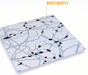 3d view of Proyavnyy