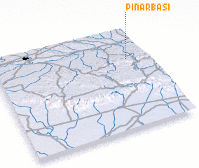 3d view of Pınarbaşı