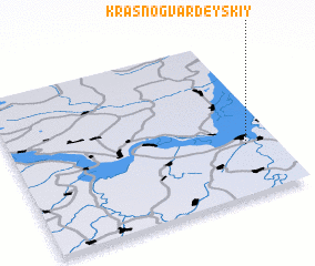 3d view of Krasnogvardeyskiy