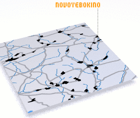3d view of Novoye Bokino