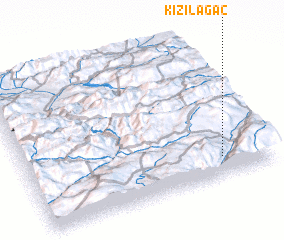 3d view of Kızılağaç