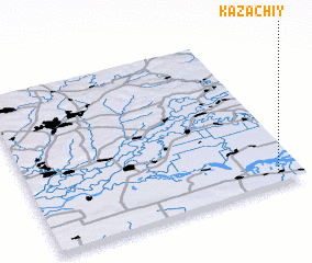 3d view of Kazachiy