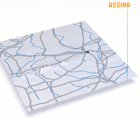 3d view of As Sīḩā