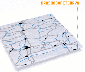 3d view of Krasnodonetskaya