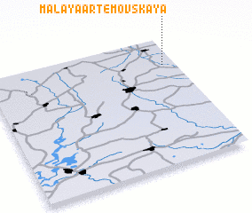 3d view of Malaya Artëmovskaya