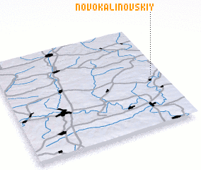 3d view of Novokalinovskiy