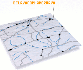 3d view of Belaya Gorka Pervaya