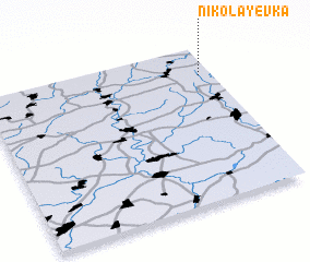 3d view of Nikolayevka