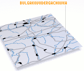 3d view of Bulgakovo-Dergachovka