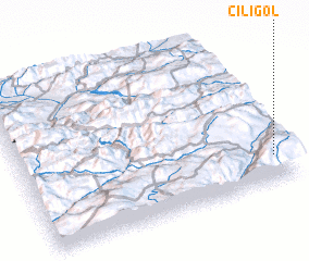 3d view of Ciligöl