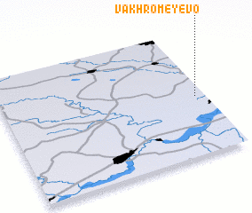 3d view of Vakhromeyevo