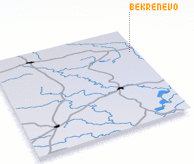 3d view of Bekrenëvo