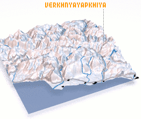 3d view of Verkhnyaya Pkhiya