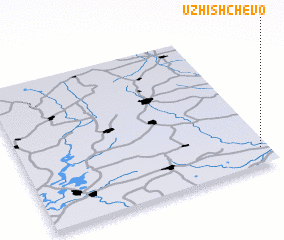 3d view of Uzhishchevo