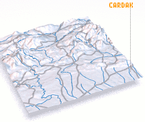 3d view of Çardak