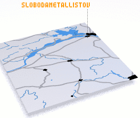 3d view of Sloboda Metallistov