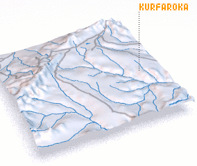 3d view of Kurfa Rokʼa