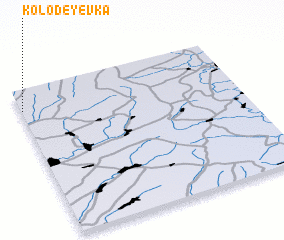 3d view of Kolodeyevka