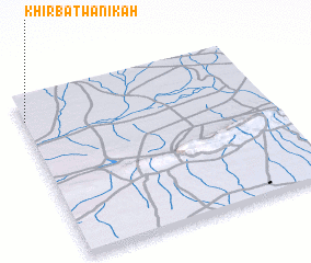 3d view of Khirbat Wānīkah