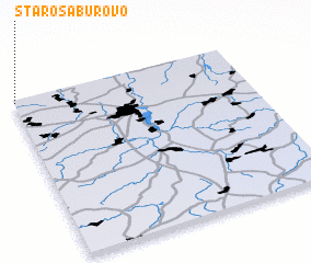 3d view of Starosaburovo