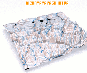 3d view of Nizhnyaya-Yashkhtva