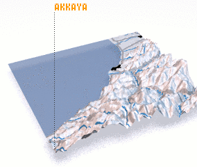 3d view of Akkaya