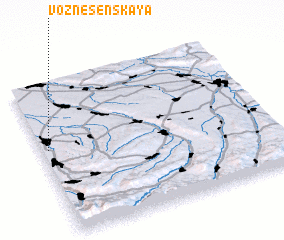 3d view of Voznesenskaya