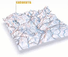 3d view of Karakaya