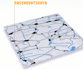 3d view of Rasshevatskaya