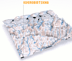 3d view of Kʼvemo Birtsʼkha