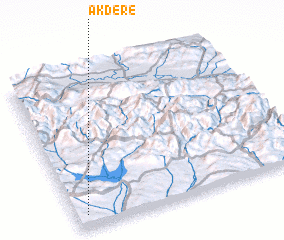 3d view of Akdere