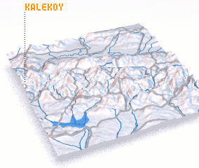 3d view of Kaleköy