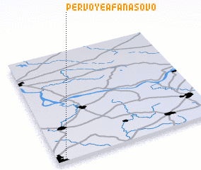 3d view of Pervoye Afanasovo