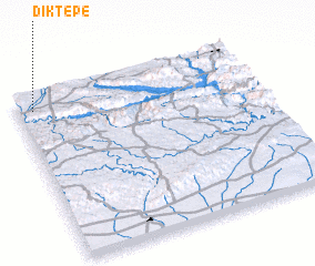 3d view of Diktepe