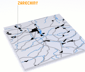 3d view of Zarechiny
