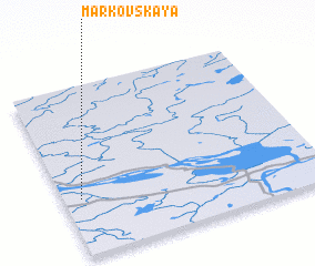 3d view of Markovskaya