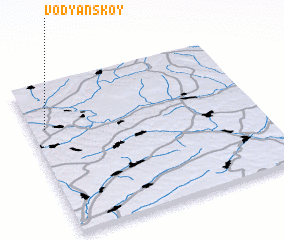 3d view of Vodyanskoy