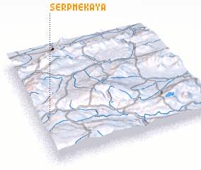 3d view of Serpmekaya