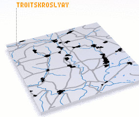 3d view of Troitsk-Roslyay