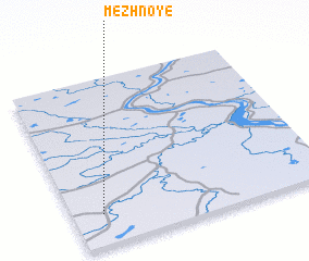 3d view of Mezhnoye