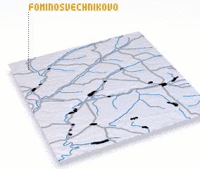 3d view of Fomino-Svechnikovo