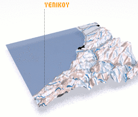 3d view of Yeniköy