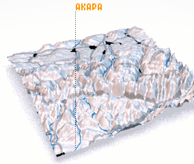 3d view of Akapa