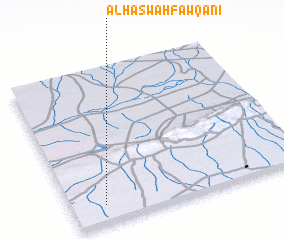 3d view of Al Ḩaşwah Fawqānī