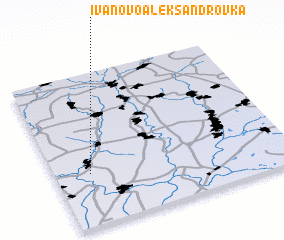 3d view of Ivanovo-Aleksandrovka