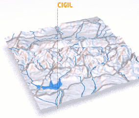 3d view of Çiğil