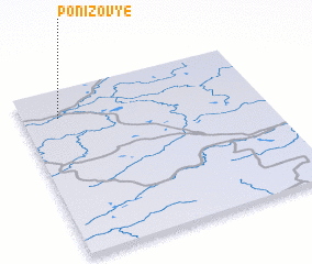 3d view of Ponizov\