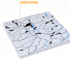 3d view of Koretovka