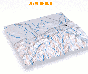 3d view of Bīyo Karaba