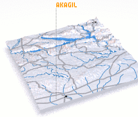 3d view of Akağıl